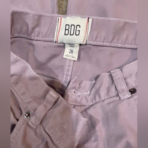 BDG Light Purple Cargo Pants - Picture 6 of 6